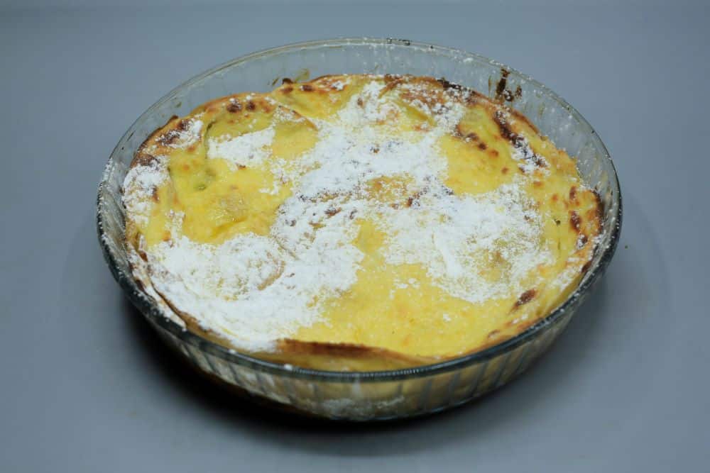 ثريدة اللبن بالفرن