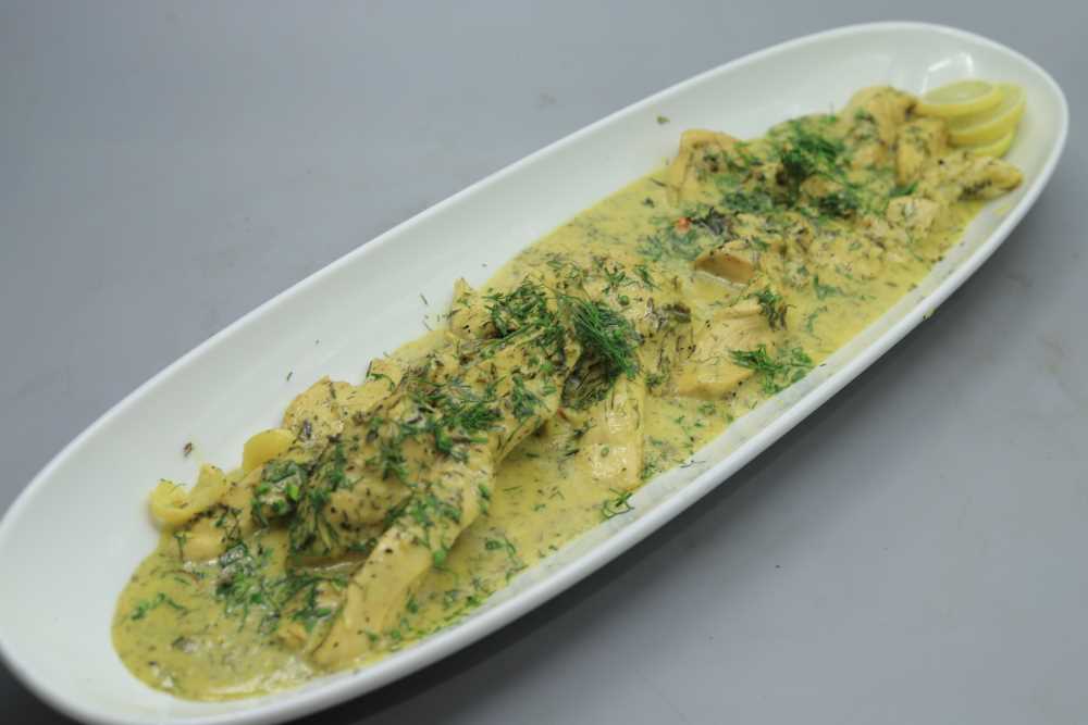 دجاج بكريمة الليمون