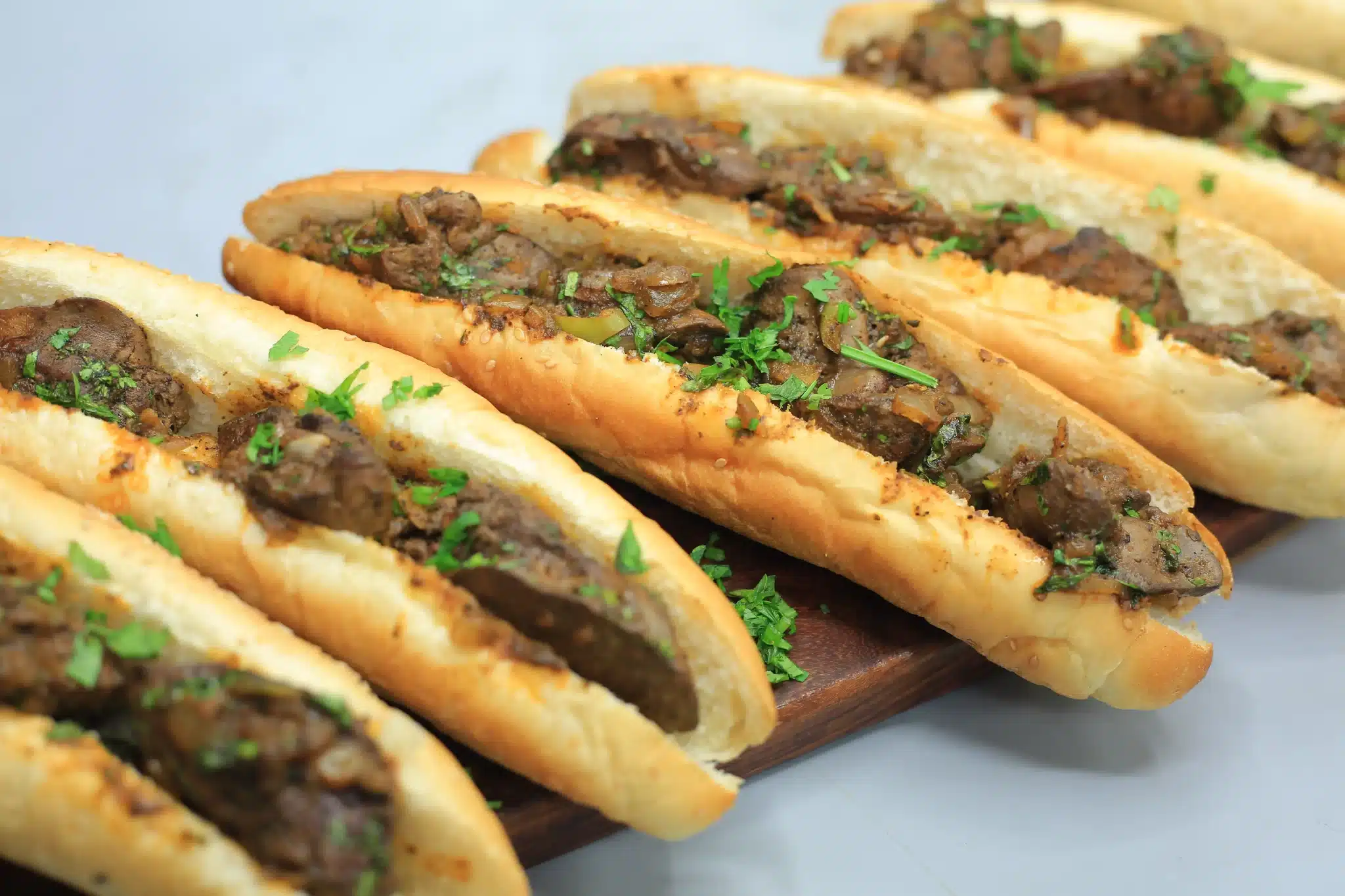 سندوتشات كبدة دجاج