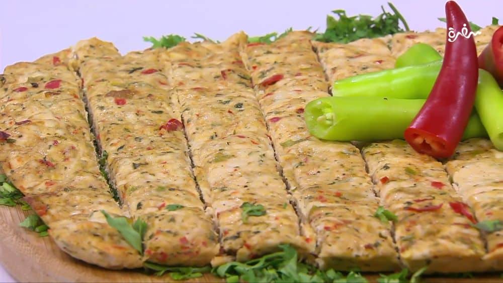 صاج كفتة الدجاج