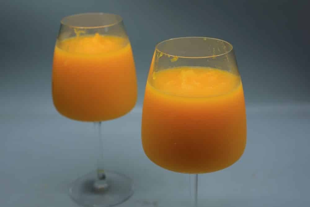 عصير برتقال بالجزر