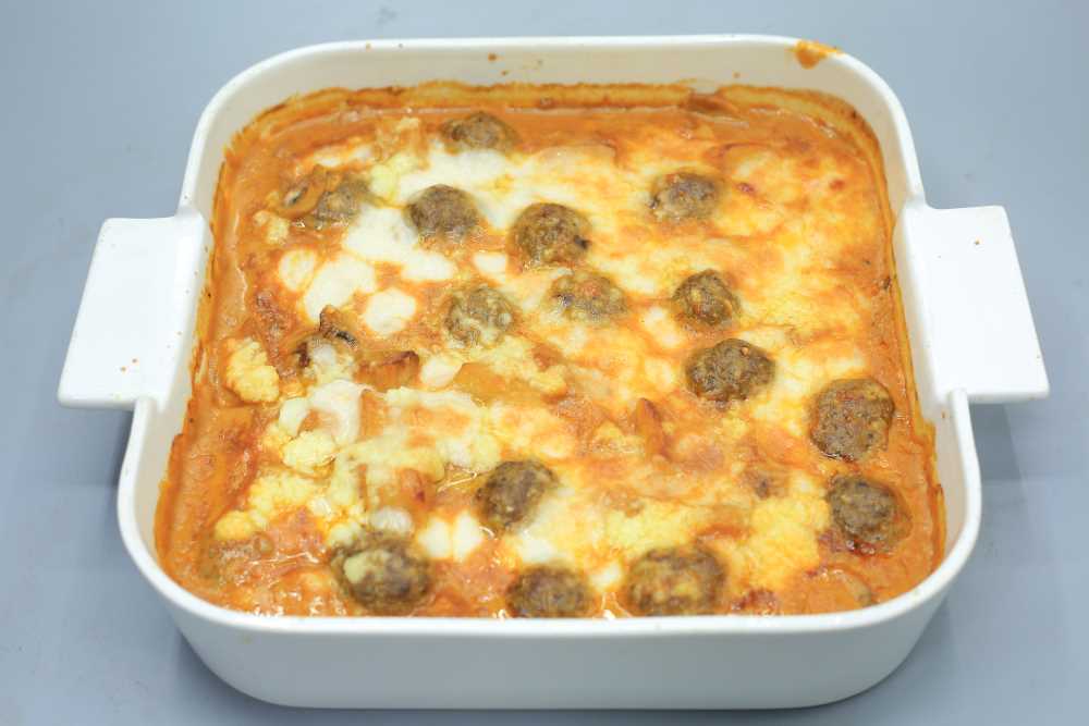 كرات اللحم بالمشروم والبطاطس