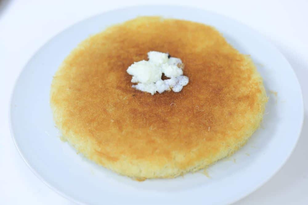 كنافة طاسة بالمهلبية