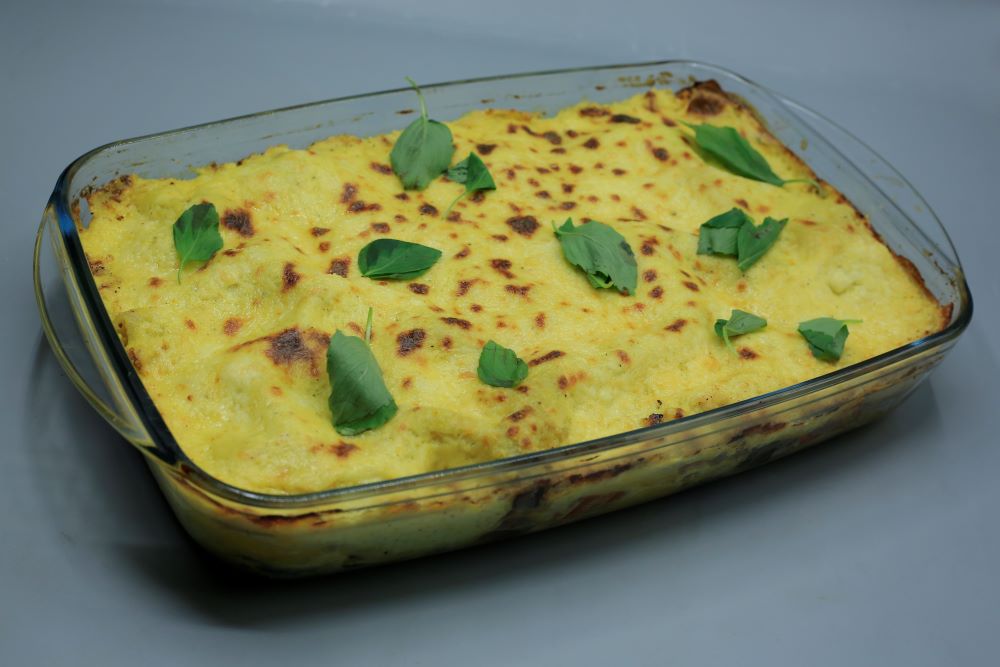 لازانيا بالخضار المشوي