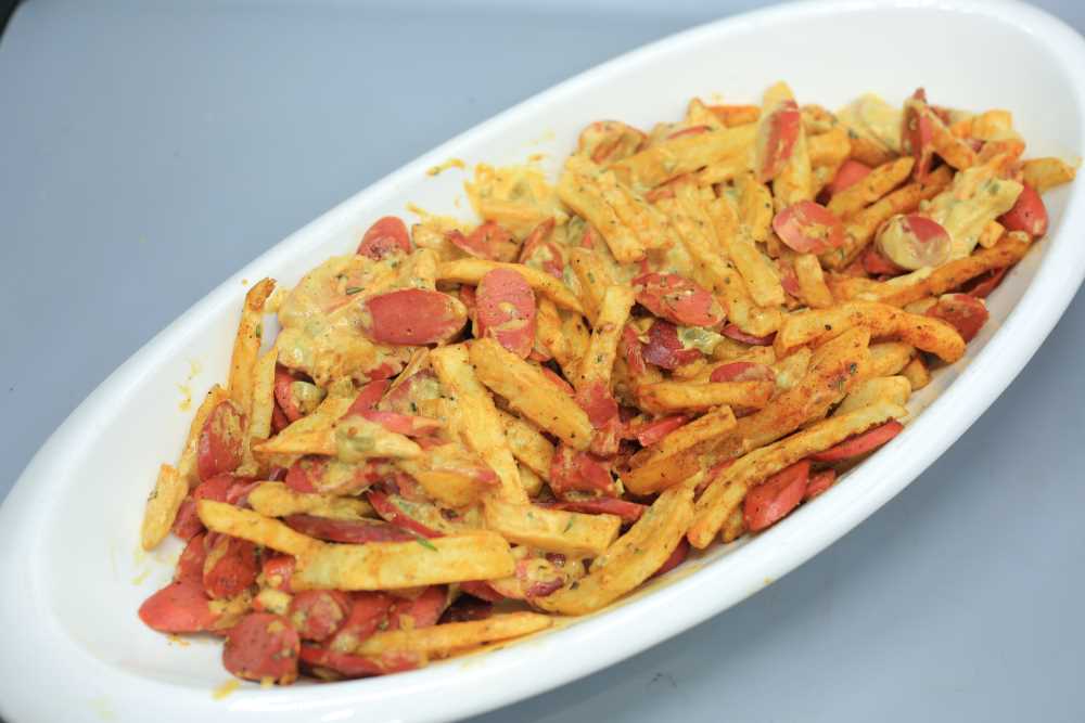 مقبلات البطاطس بالهوت دوج