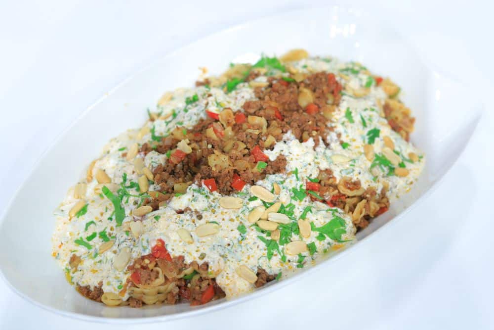 مكرونة على الطريقة التركي