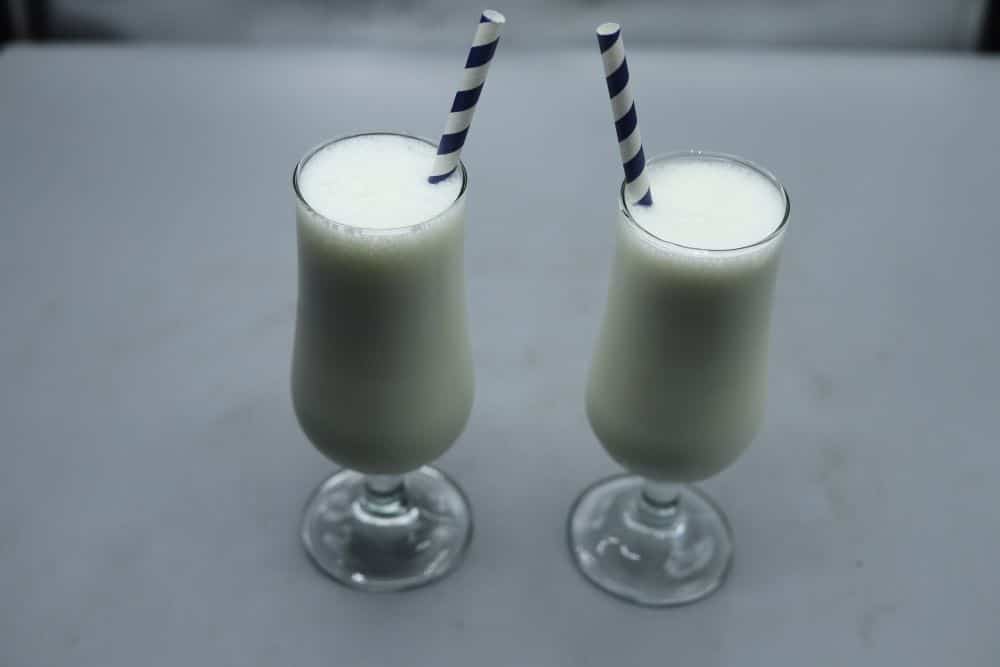 ميلك شيك الشوكولاتة البيضاء