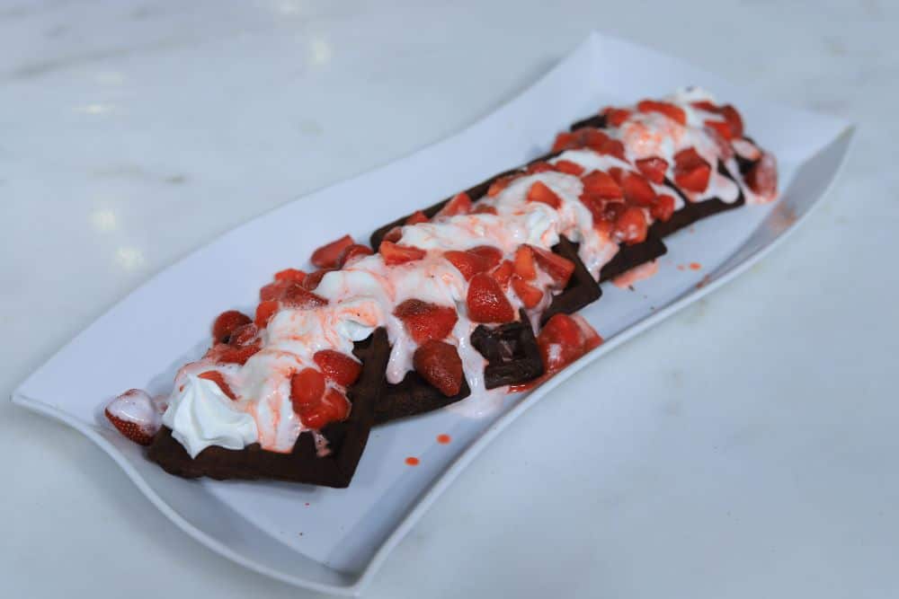 وافل بروانيز الشوكولاتة