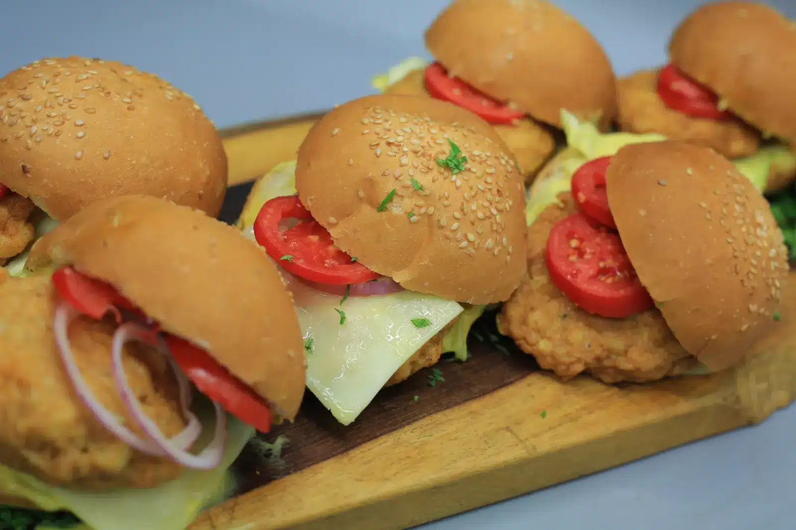 ساندوتش برجر الدجاج