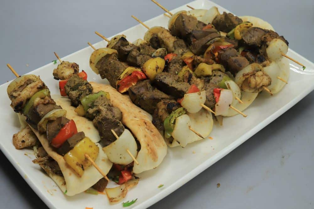 شيش طاووق الكبدة