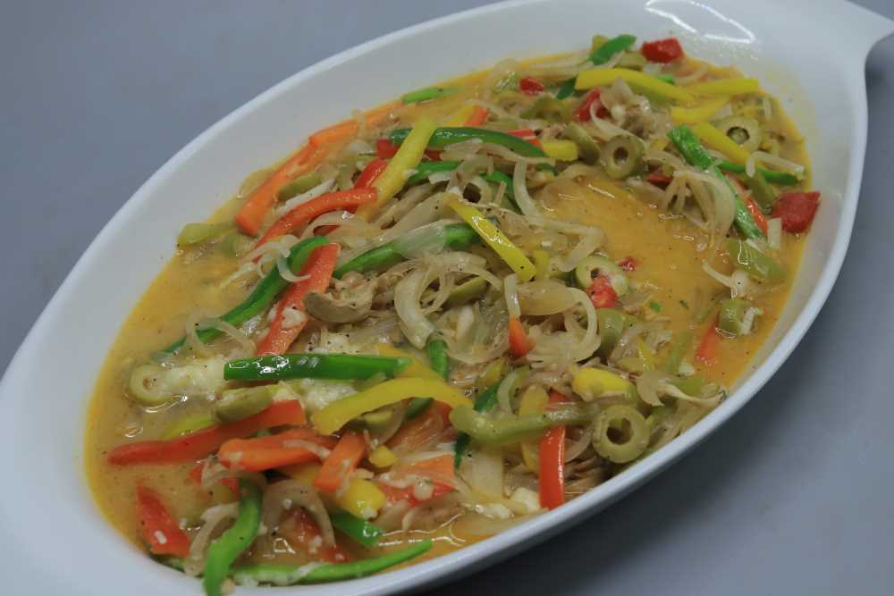 فاهيتا الدجاج بصوص الجبن