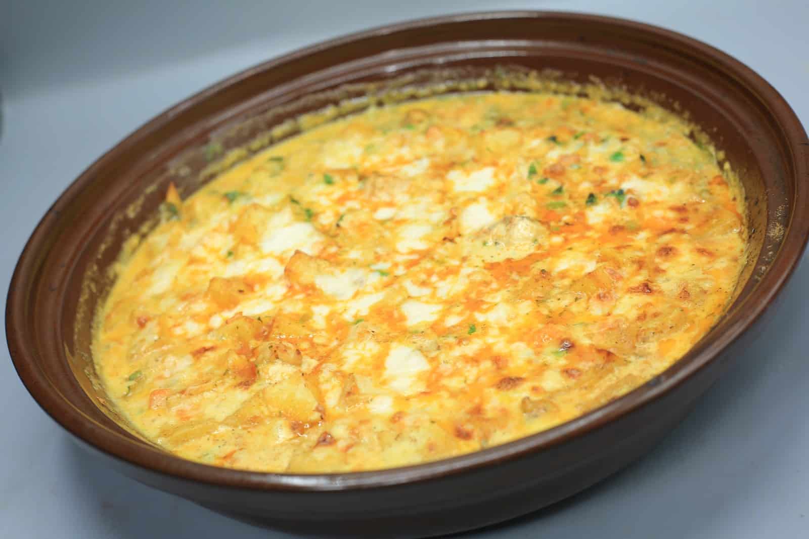 فخارة الدجاج بالبطاطس