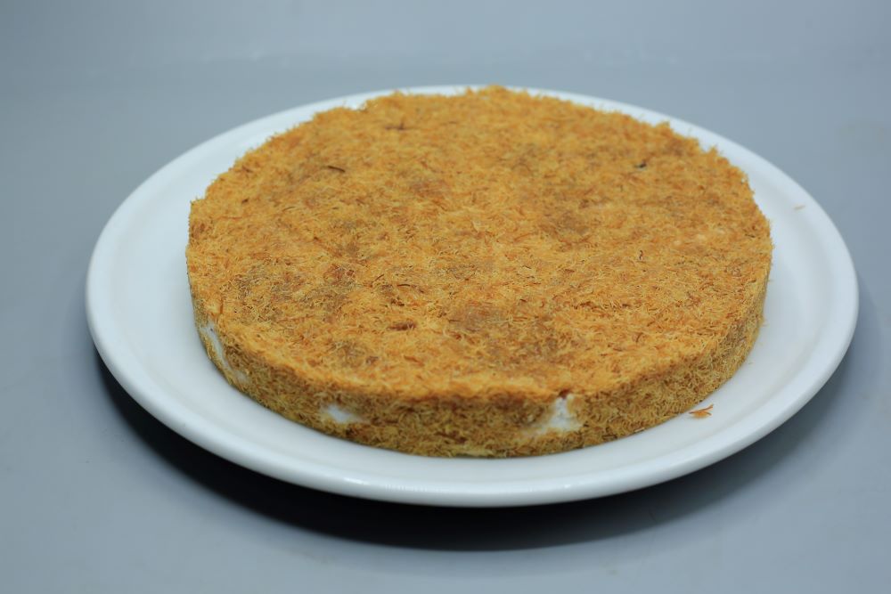 كنافة بالقشطة