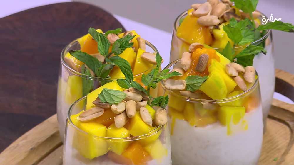 أرز باللبن بالفواكه