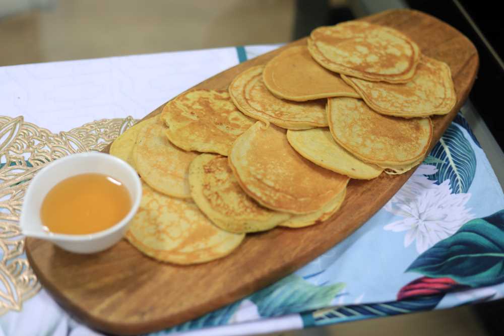 بان كيك الجبنة القريش