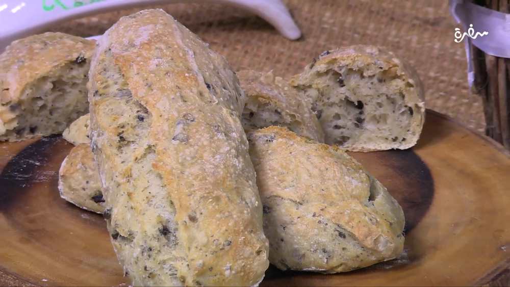 خبز بدون عجن