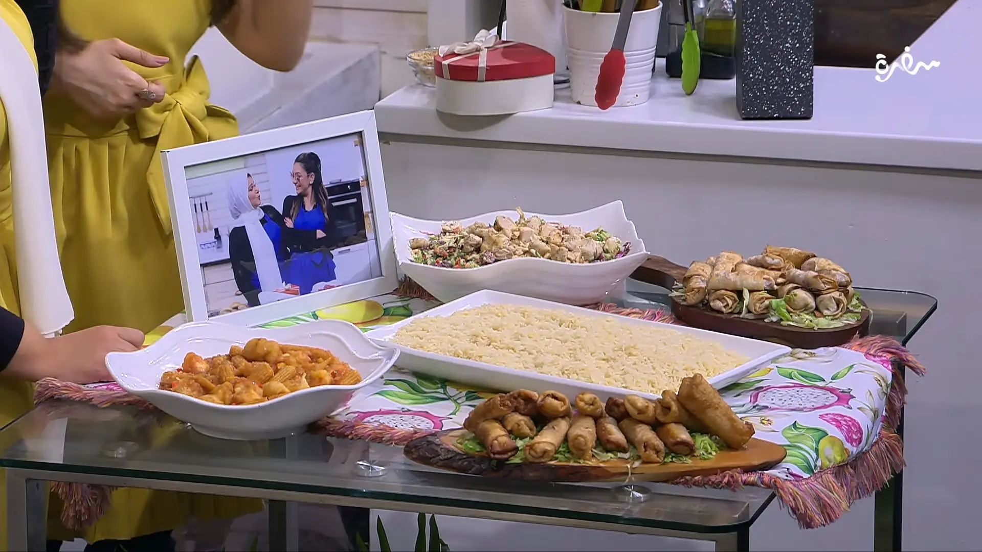 سبرنج روول بالخضار بطريقة ساندرا