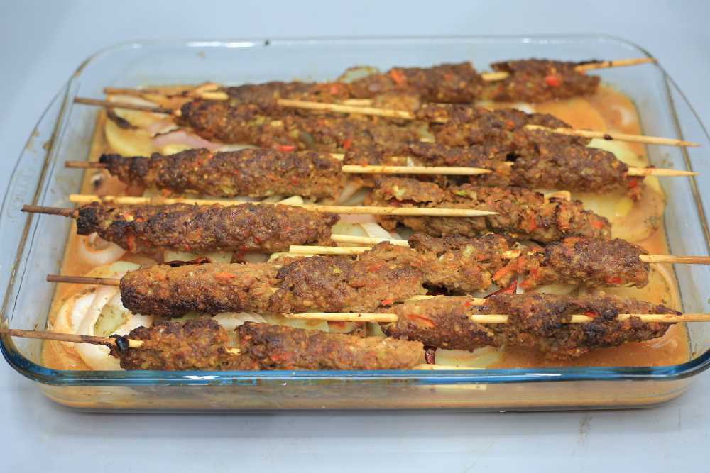 صينية كفتة بالبطاطس تركي