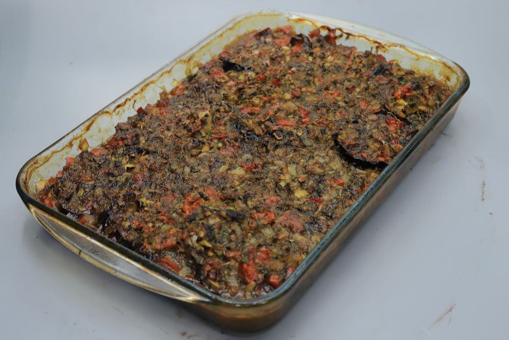 طاجن أرز صيادية بالسمك الفيليه