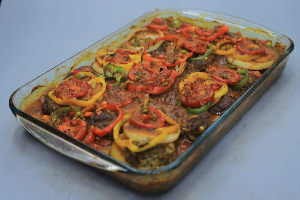 طاجن كفتة بالبطاطس