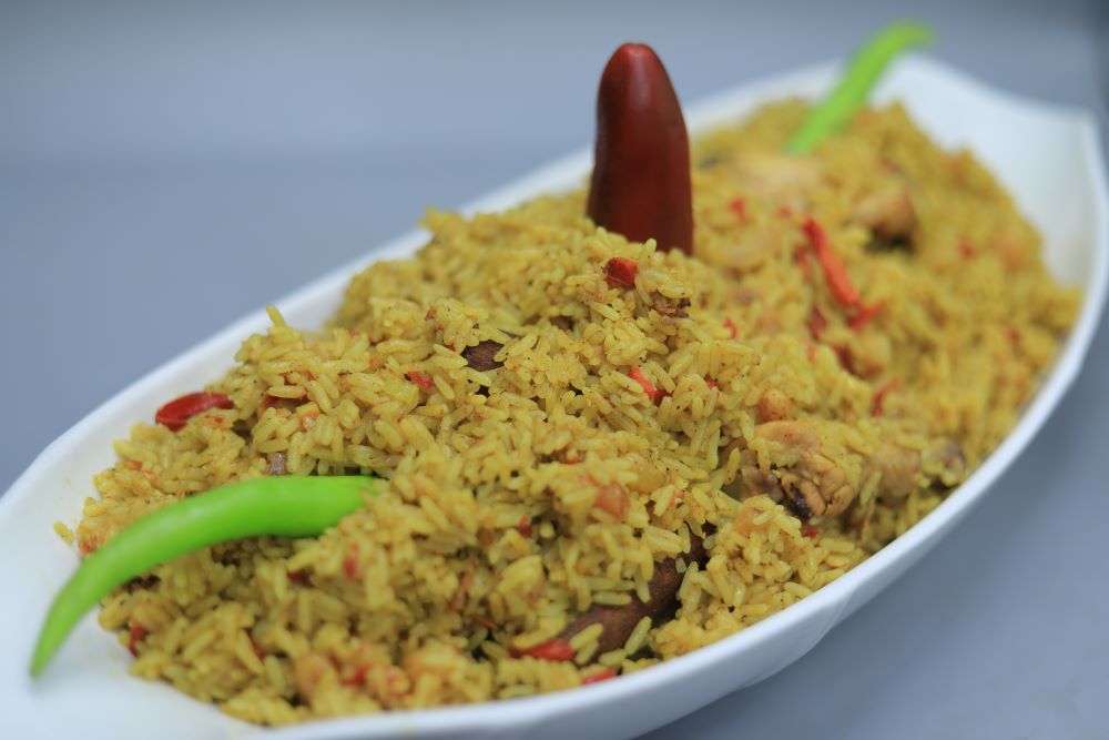 كبسة بالدجاج