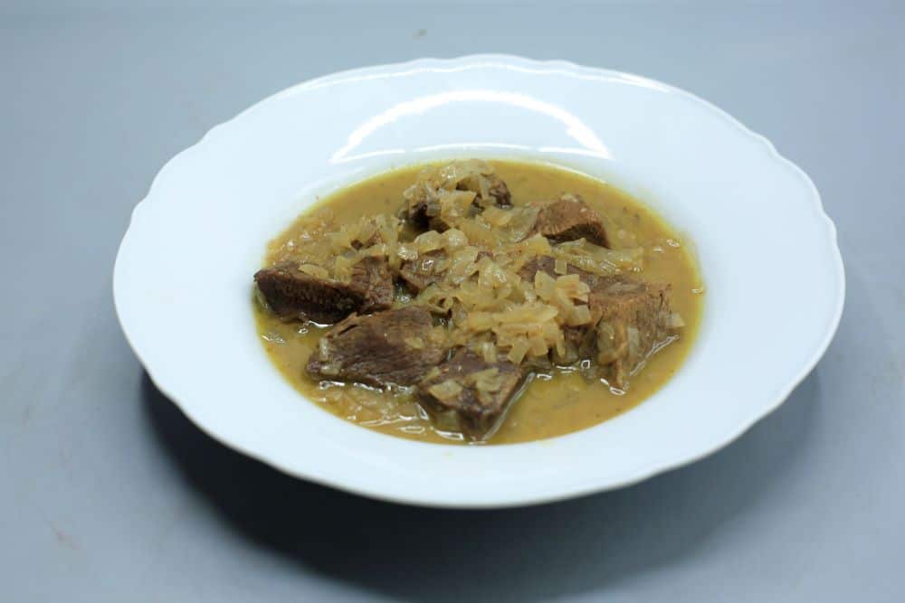 لحم بالتقلية