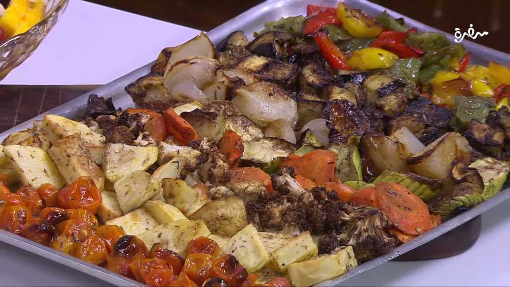 خضار مشكل مشوي