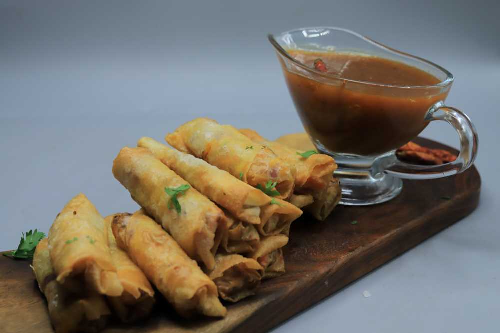 سبرينج رولز بالخضار