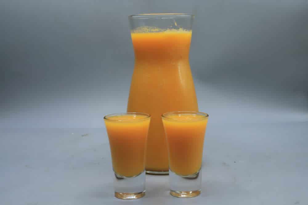 عصير برتقال بالجزر