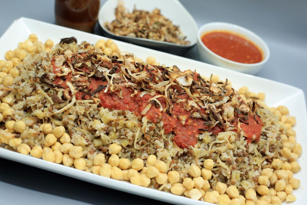 كشري الحلة الواحدة صحي