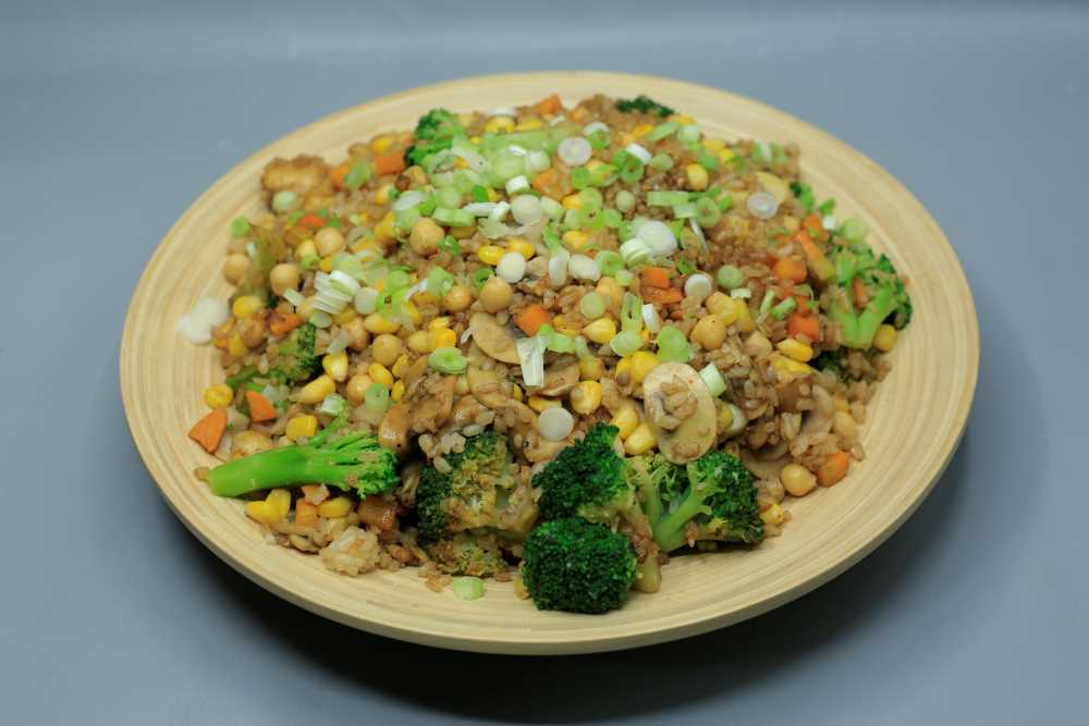 أرز آسيوي بالخضار