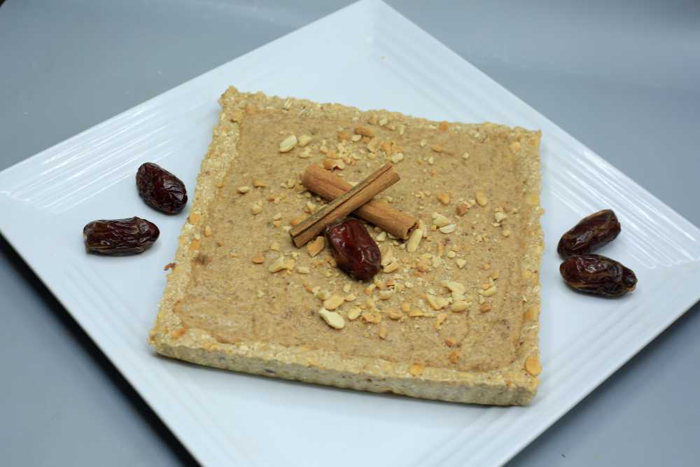 تارت تمر بدون خبز