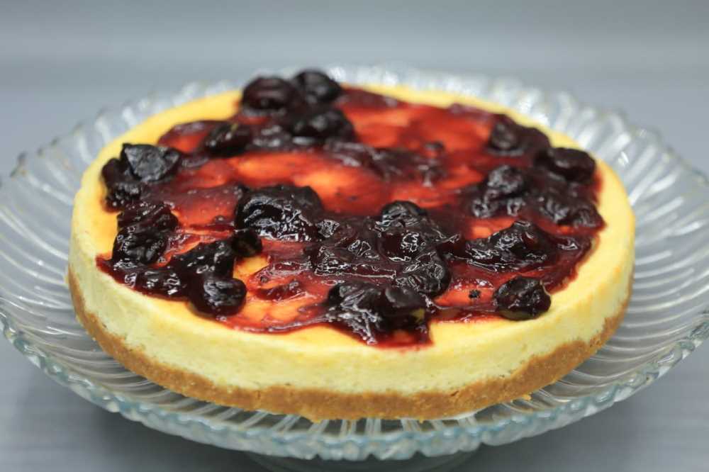 تشيز كيك مخبوز