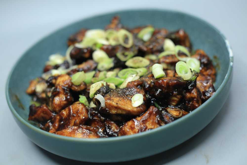 دجاج بصوص الصويا والعسل