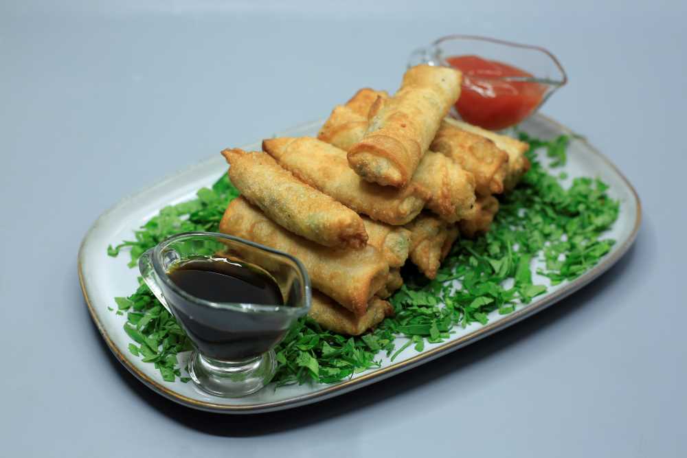 سبرنج رولز بالجبنة