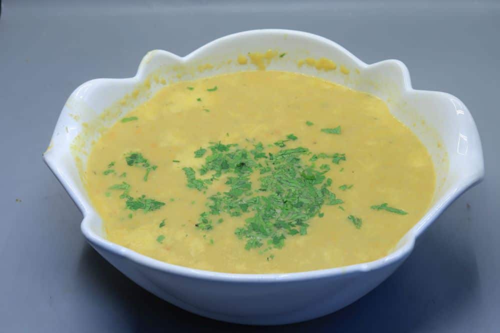 شوربة بطاطا وبطاطس باللبن