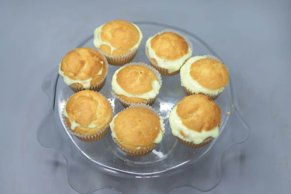 كب كيك بالكاسترد