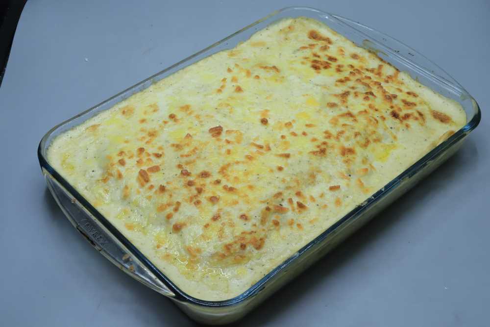 لازانيا الكريب بالسبانخ