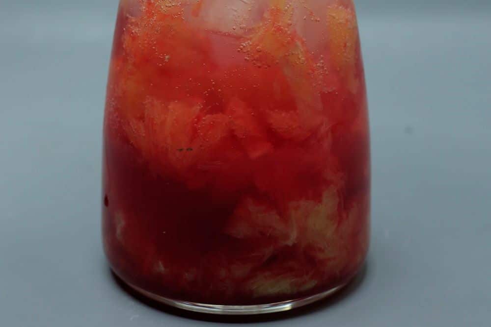 موخيتو البرتقال بالفراولة