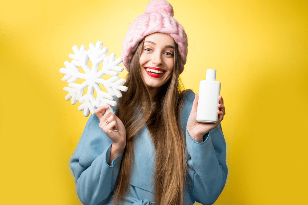 العناية بالشعر في الشتاء