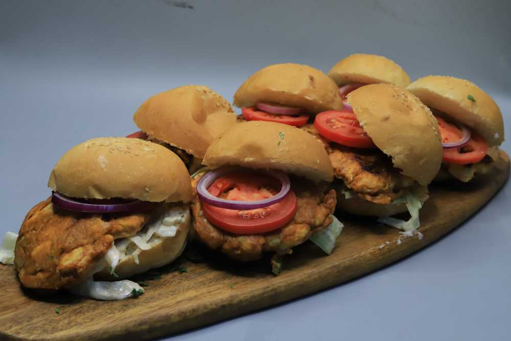 برجر الدجاج