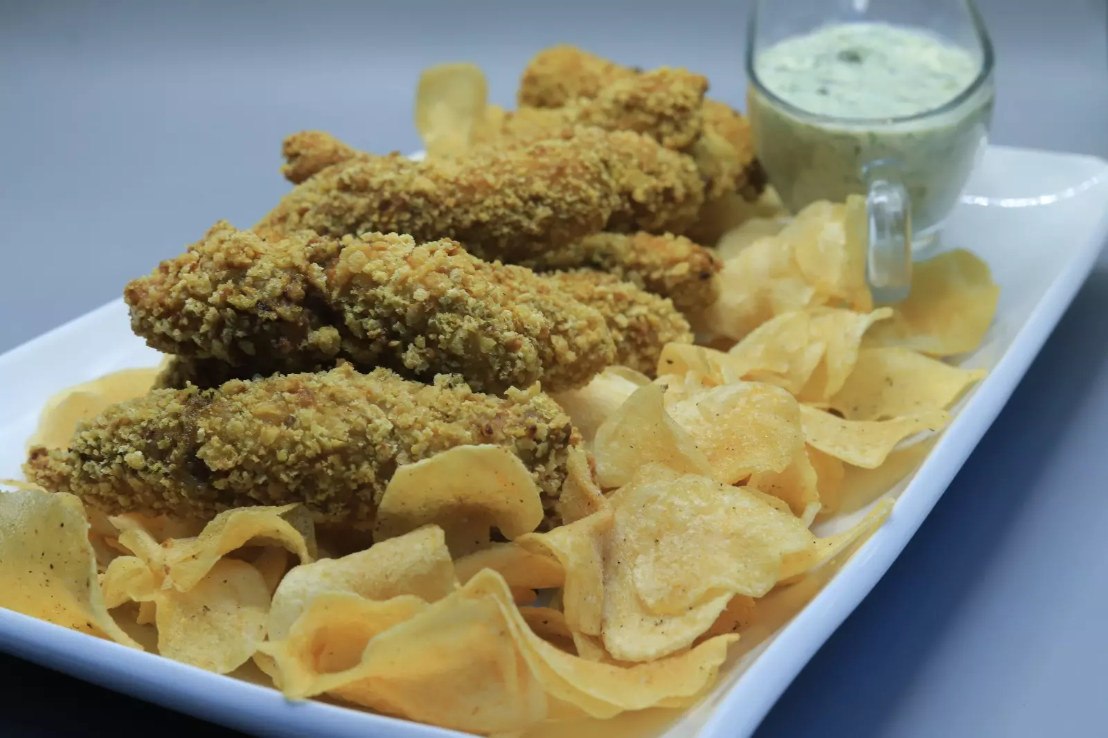 سمك مقرمش بالهريسة