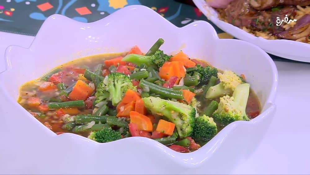 شوربة خضار بالبروكلي