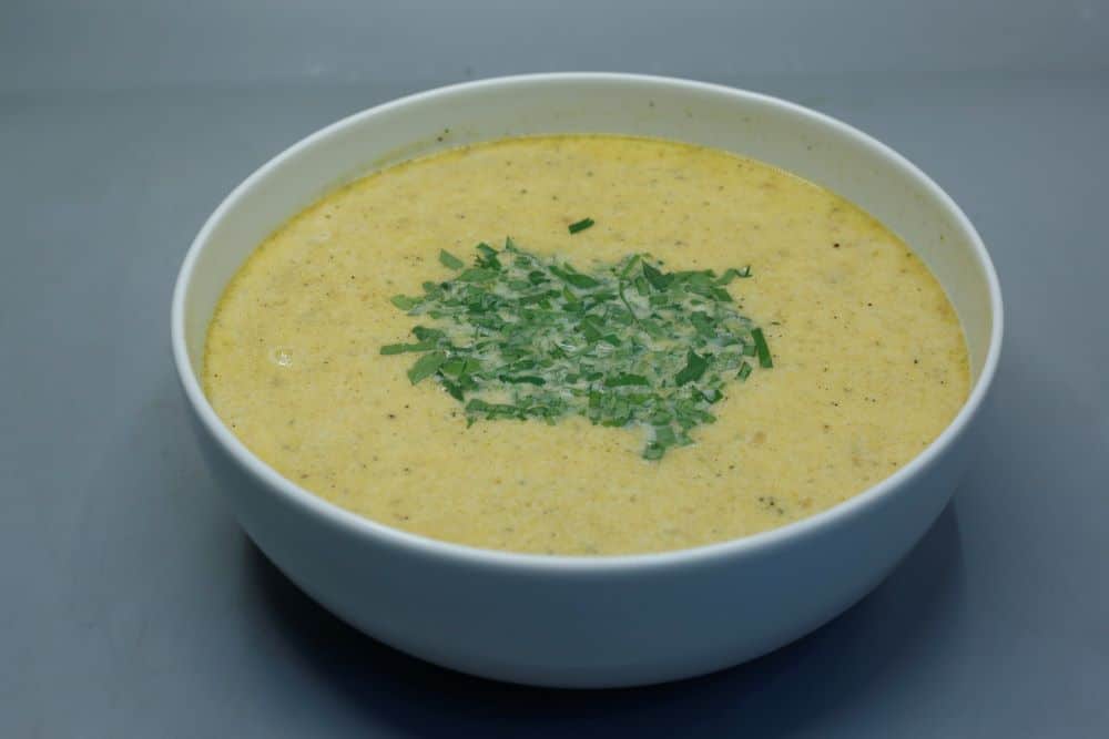 شوربة قرع وبطاطا