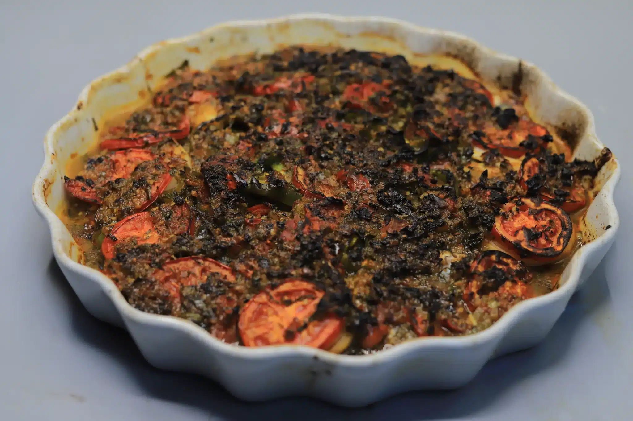 صنية سردين بالهريسة