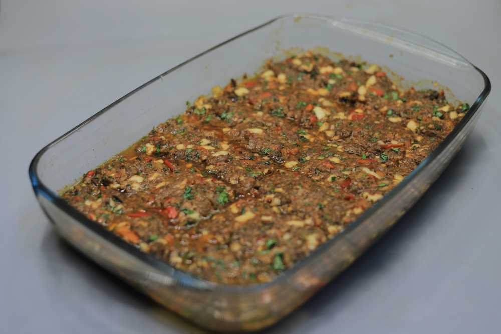 صينية لحمة مفرومة