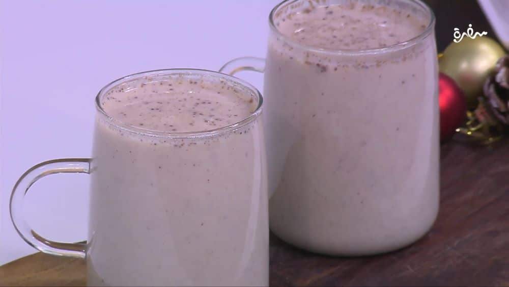 مشروب السحلب بماء الزهر