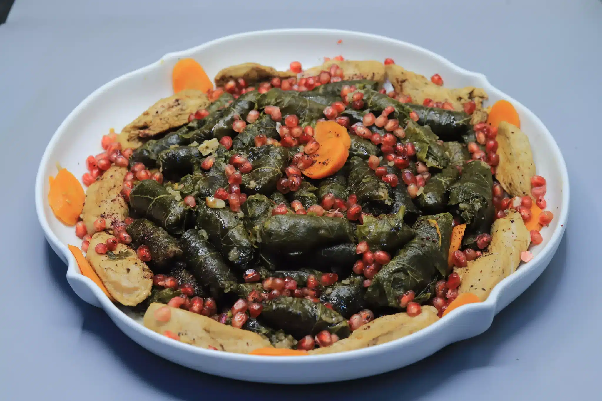 ورق عنب بالدجاج