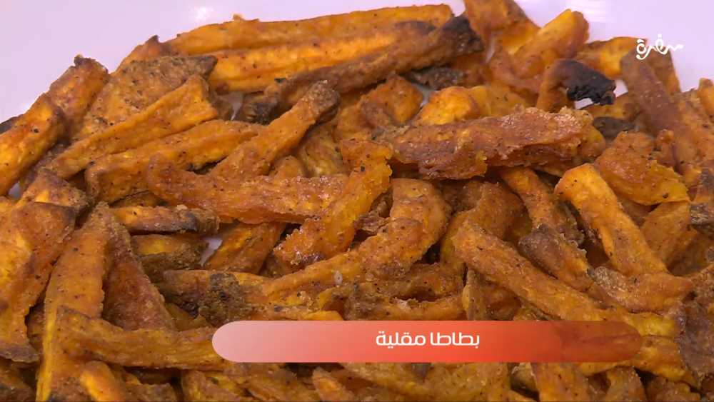 أصابع بطاطا مخبوزة