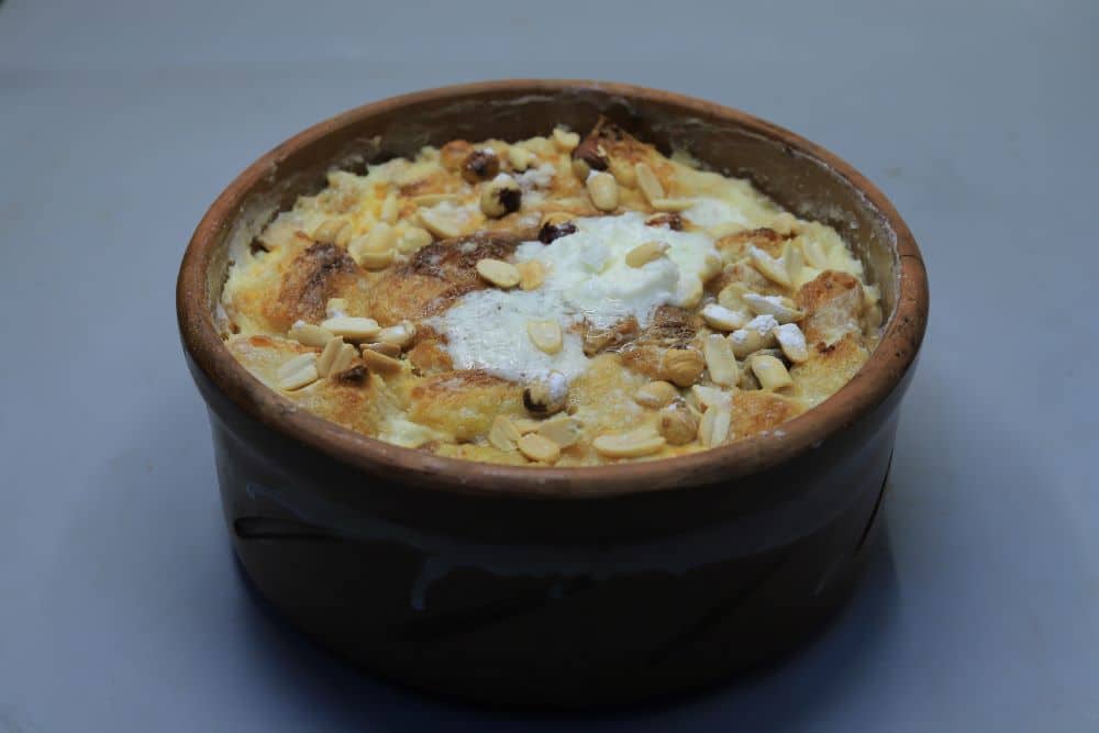 أم علي بالقشطة